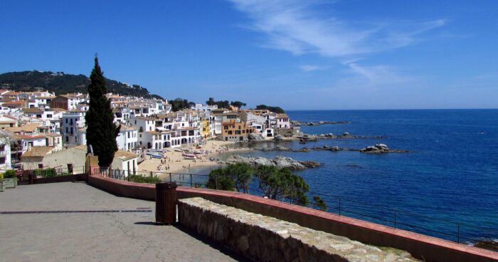 calella, sea, catalonia